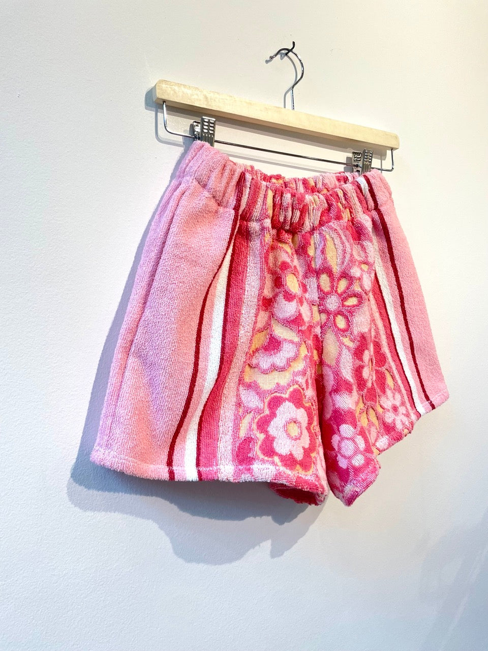 Frottee Shorts sporty pink / S