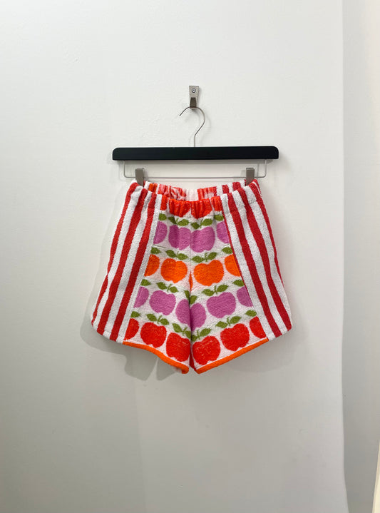 Frottee Shorts apple valentine / XS/S
