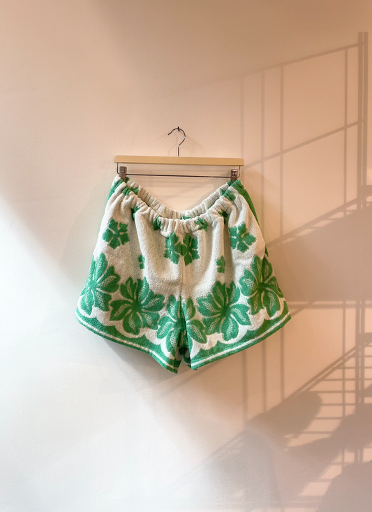Frottee Shorts lucky clover