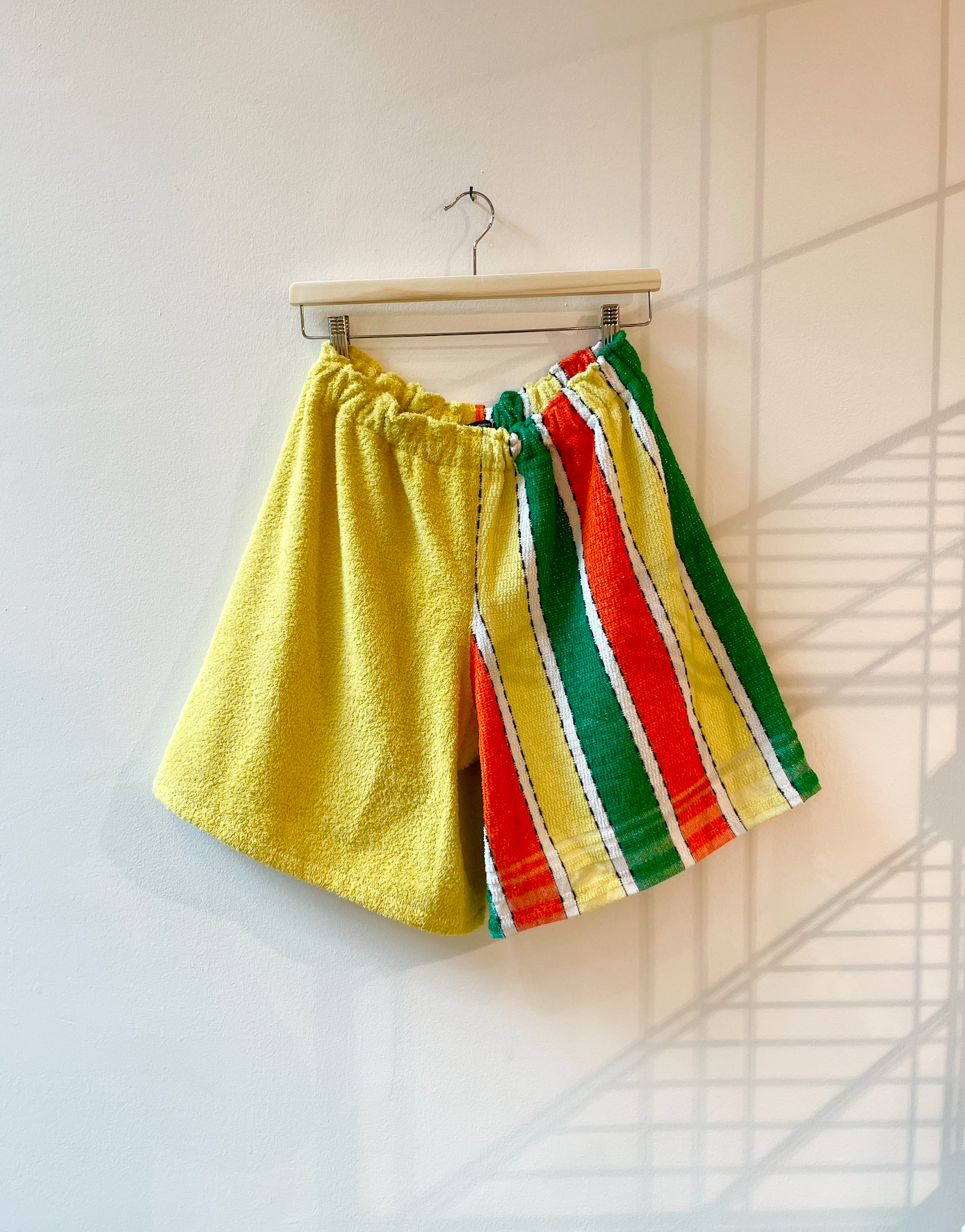 Frottee Shorts holiday stripes