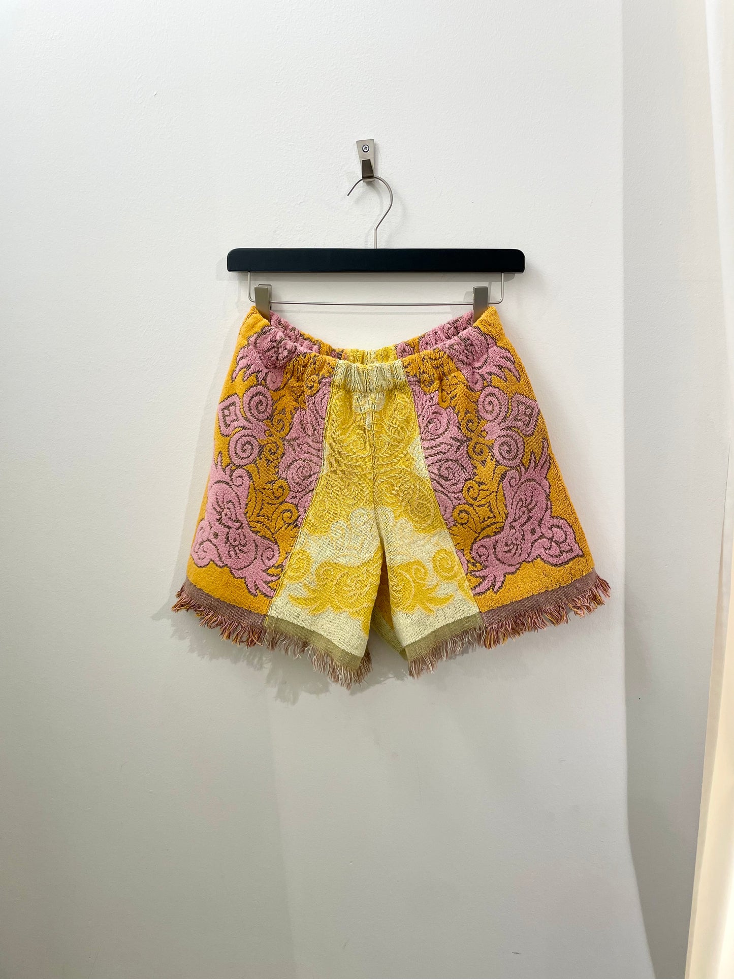 Frottee Shorts fringe ornament