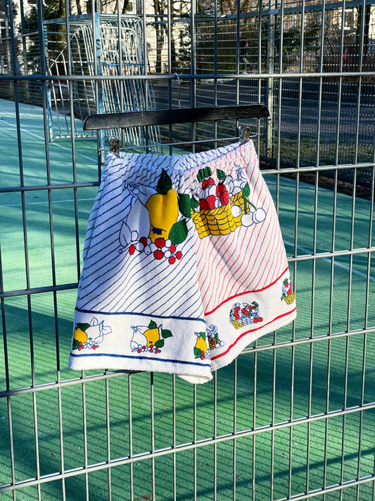 Frottee Shorts fruit basket / S/M