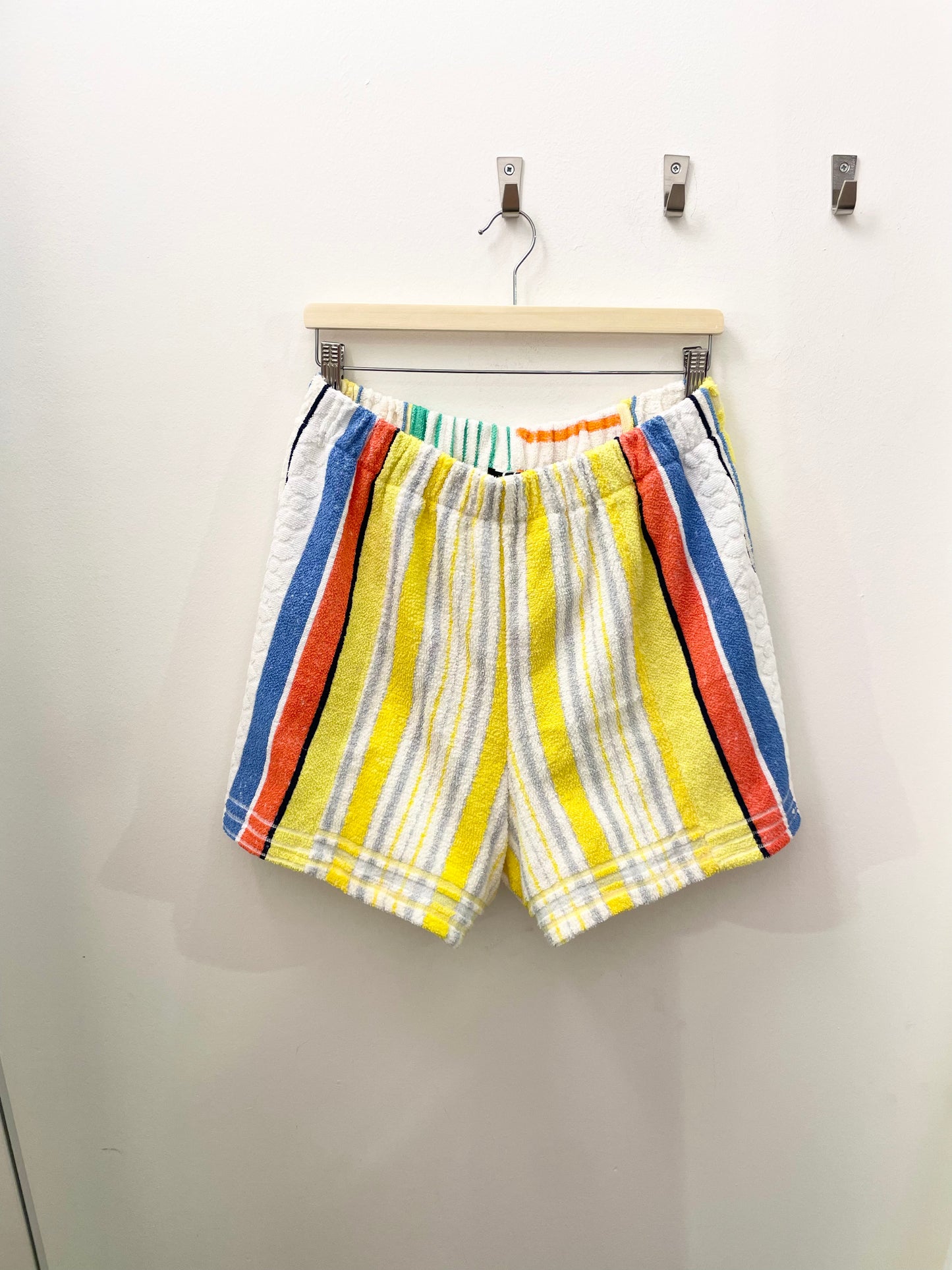 Frottee Shorts good mood stripes - XL